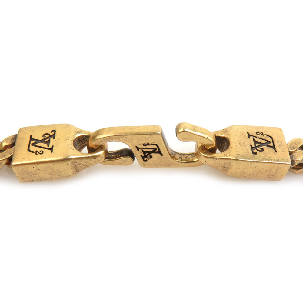 LOUIS VUITTON Gold Necklace - Picture 4 of 8